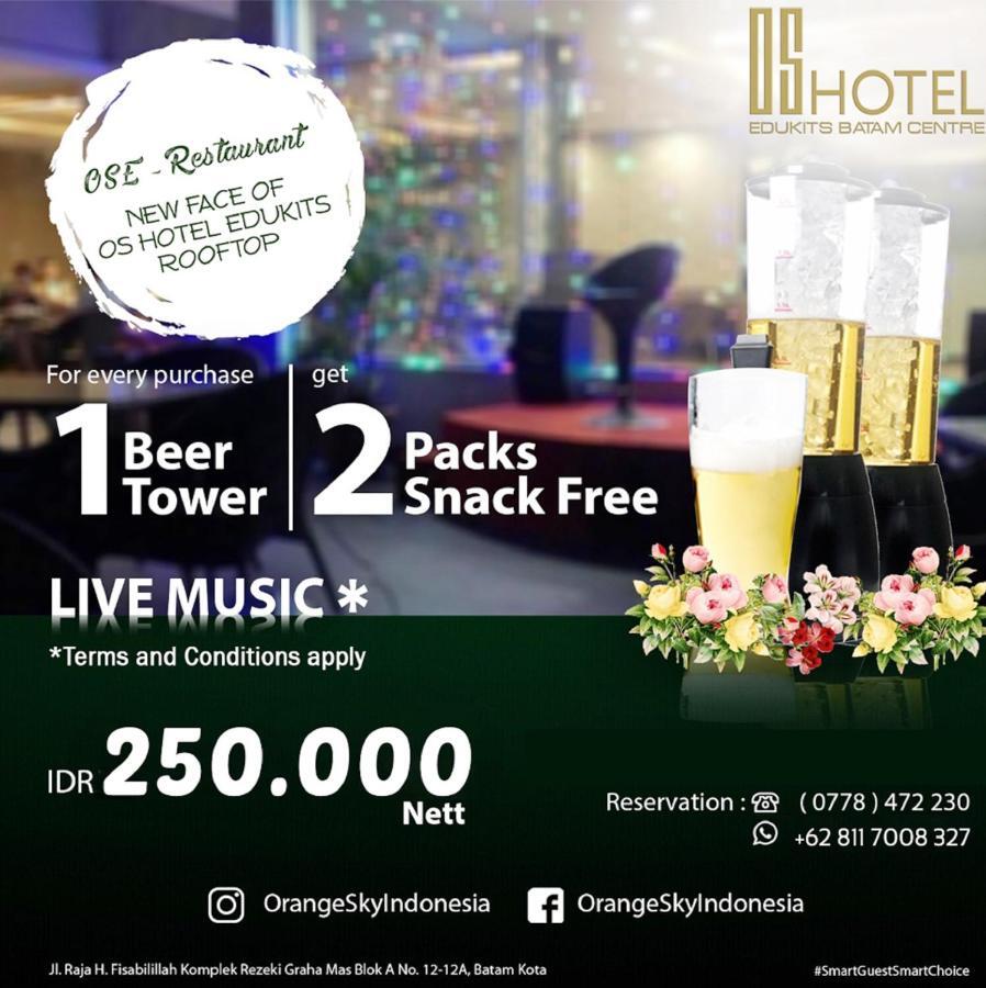 埃杜基兹os酒店 Batam 外观 照片